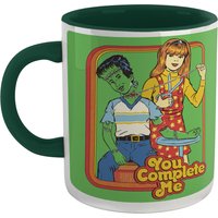 Steven Rhodes You Complete Me Mug - Green
Steven Rhodes You Complete Me Mug - Green