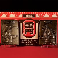 Godzilla Set Of Two Limited Edition Ingots By Fanattik
Godzilla Set Of Two Limited Edition Ingots By Fanattik