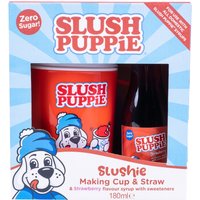 Slush Puppie Making Cup & Zero Strawberry Syrup Set
Slush Puppie Making Cup & Zero Strawberry Syrup Set
