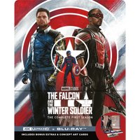 Marvel's The Falcon and The Winter Soldier SteelBook 4K Ultra HD & Blu-ray (Disney+ Original includes ArtCards)
Marvel's The Falcon and The Winter Soldier SteelBook 4K Ultra HD & Blu-ray (Disney+ Original includes ArtCards)