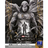 Marvel's Moon Knight SteelBook 4K Ultra HD & Blu-ray (Disney+ Original includes ArtCards)
Marvel's Moon Knight SteelBook 4K Ultra HD & Blu-ray (Disney+ Original includes ArtCards)