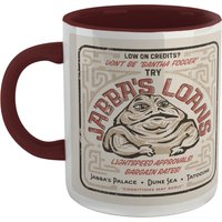 Star Wars Jabba's Loans Mug - Burgundy
Star Wars Jabba's Loans Mug - Burgundy