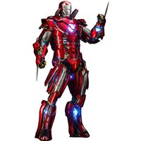 Hot Toys 1:6 Scale Marvel Iron Man 3 Iron Man Mark XXXIII Armour Suit Up Silver Centurion Statue
Hot Toys 1:6 Scale Marvel Iron Man 3 Iron Man Mark XXXIII Armour Suit Up Silver Centurion Statue
