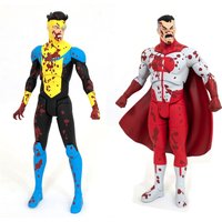 Invincible Omni-Man and Invincible Duel Deluxe Action Figure Box Set
Invincible Omni-Man and Invincible Duel Deluxe Action Figure Box Set