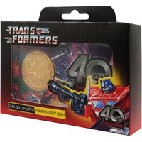 Transformers 40th Anniversary 24k Gold Plated Coin
Transformers 40th Anniversary 24k Gold Plated Coin