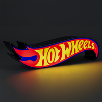 Hot Wheels Shaped Logo Light
Hot Wheels Shaped Logo Light