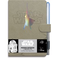 Star Wars Luke Skywalker Premium A5 Notebook With Lightsaber Pen 
Star Wars Luke Skywalker Premium A5 Notebook With Lightsaber Pen