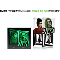 Beetlejuice Beetlejuice (2024) Zavvi Exclusive 4K Ultra HD Steelbook
Beetlejuice Beetlejuice (2024) Zavvi Exclusive 4K Ultra HD Steelbook
