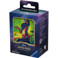Disney Lorcana Trading Card Game Azurite Sea Scar Deck Box
Disney Lorcana Trading Card Game Azurite Sea Scar Deck Box