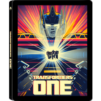 TRANSFORMERS ONE (ANIMATED) 4K ULTRA HD STEELBOOK
TRANSFORMERS ONE (ANIMATED) 4K ULTRA HD STEELBOOK