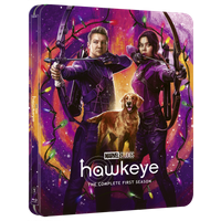 Marvel Studios Hawkeye Season 1 4K Ultra HD & Blu-ray Steelbook (Disney+ Original - includes artcards)
Marvel Studios Hawkeye Season 1 4K Ultra HD & Blu-ray Steelbook (Disney+ Original - includes artcards)
