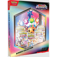 Pokémon TCG: Scarlet & Violet 8.5 - Prismatic Evolutions - Binder Collection
Pokémon TCG: Scarlet & Violet 8.5 - Prismatic Evolutions - Binder Collection