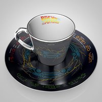 Back To The Future Delorean Collector Plate & Mirror Mug Set
Back To The Future Delorean Collector Plate & Mirror Mug Set