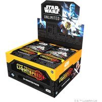 Star Wars: Unlimited Jump To Lightspeed Booster CDU (24 Packs)
Star Wars: Unlimited Jump To Lightspeed Booster CDU (24 Packs)
