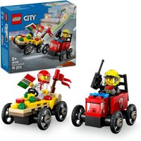 LEGO City Pizza vs. Fire Truck Race Car Pack Toy 60458
LEGO City Pizza vs. Fire Truck Race Car Pack Toy 60458