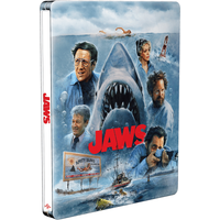 Jaws 50th Anniversary 4K Ultra HD & Blu-Ray SteelBook
Jaws 50th Anniversary 4K Ultra HD & Blu-Ray SteelBook