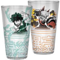 My Hero Academia Izuku & Bakugo 400ml Glass
My Hero Academia Izuku & Bakugo 400ml Glass