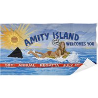 Jaws Amity Welcome Sign Beach Towel
Jaws Amity Welcome Sign Beach Towel