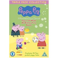 Peppa Pig Triple: Piggy in the Middle / My Birthday Party / Bubbles
Peppa Pig Triple: Piggy in the Middle / My Birthday Party / Bubbles