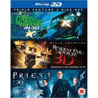 The Green Hornet 3D / Priest 3D / Resident Evil: Afterlife 3D
The Green Hornet 3D / Priest 3D / Resident Evil: Afterlife 3D