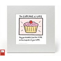 Edward Monkton Fine Art Print - Cupcake of Life
Edward Monkton Fine Art Print - Cupcake of Life