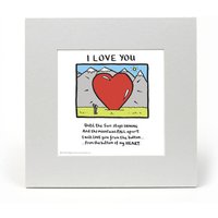Edward Monkton I Love You Limited Edition Fine Art Print
Edward Monkton I Love You Limited Edition Fine Art Print
