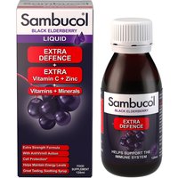 Sambucol Extra Defence (120 мл)
Sambucol Extra Defence (120 мл)