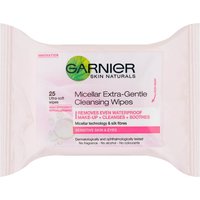 Нежные очищающие салфетки с мицеллярной водой Garnier Skin Naturals Micellar Extra-Gentle Cleansing Wipes (25 штук)
Нежные очищающие салфетки с мицеллярной водой Garnier Skin Naturals Micellar Extra-Gentle Cleansing Wipes (25 штук)