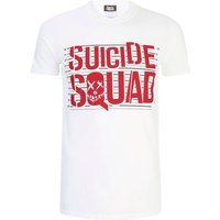 DC Comics Men's Suicide Squad Line Up Logo T-Shirt - White - M
DC Comics Men's Suicide Squad Line Up Logo T-Shirt - White - M