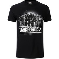 DC Comics Men's Suicide Squad Taskforce X T-Shirt - Black - S
DC Comics Men's Suicide Squad Taskforce X T-Shirt - Black - S