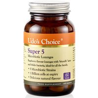 Микробиотическая смесь пяти штаммов полезных бактерий Udo's Choice Super 5 Microbiotics — 60 леденцов
Микробиотическая смесь пяти штаммов полезных бактерий Udo's Choice Super 5 Microbiotics — 60 леденцов