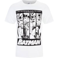 DC Comics Men's Batman I am Batman T-Shirt - White - S
DC Comics Men's Batman I am Batman T-Shirt - White - S