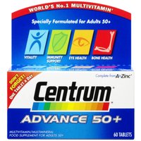 Поливитамины Centrum Advance 50 Plus Multivitamin Tablets - (60 таблеток)
Поливитамины Centrum Advance 50 Plus Multivitamin Tablets - (60 таблеток)