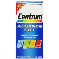 Поливитамины Centrum Advance 50 Plus Multivitamin Tablets - (100 таблеток)
Поливитамины Centrum Advance 50 Plus Multivitamin Tablets - (100 таблеток)