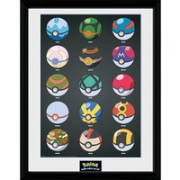 Pokémon Pokéballs - 16 x 12 Inches Framed Photograph, Multi
Pokémon Pokéballs - 16 x 12 Inches Framed Photograph, Multi