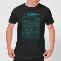 Nintendo NES Controller Blueprint T-Shirt - Black - XS
Nintendo NES Controller Blueprint T-Shirt - Black - XS