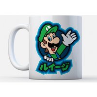 Nintendo Super Mario Luigi Kanji Mug
Nintendo Super Mario Luigi Kanji Mug