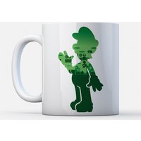 Nintendo Super Mario Luigi Silhouette Mug
Nintendo Super Mario Luigi Silhouette Mug