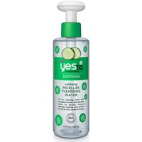 Успокаивающая очищающая мицеллярная вода с экстрактом огурца yes to Cucumbers Calming Micellar Cleansing Water
Успокаивающая очищающая мицеллярная вода с экстрактом огурца yes to Cucumbers Calming Micellar Cleansing Water