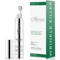 Антивозрастная сыворотка против морщин для кожи вокруг глаз skinChemists London Wrinkle Killer Anti-Ageing Eye Treatment 15 мл
Антивозрастная сыворотка против морщин для кожи вокруг глаз skinChemists London Wrinkle Killer Anti-Ageing Eye Treatment 15 мл