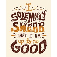 Harry Potter 'I Solemnly Swear' Art Print, Multi
Harry Potter 'I Solemnly Swear' Art Print, Multi