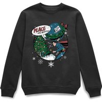 DC Comics Originals Superman Peace On Earth Black Christmas Sweater - L
DC Comics Originals Superman Peace On Earth Black Christmas Sweater - L