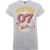 Harry Potter Gryffindor Seeker Potter Men's Grey T-Shirt - XXL
Harry Potter Gryffindor Seeker Potter Men's Grey T-Shirt - XXL