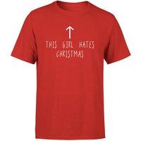 This Girl Hates Christmas T-Shirt - Red - XS - Red
This Girl Hates Christmas T-Shirt - Red - XS - Red
