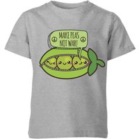 Makes Peas Not War Kids T-Shirt - Grey - 3-4 Years - Grey
Makes Peas Not War Kids T-Shirt - Grey - 3-4 Years - Grey