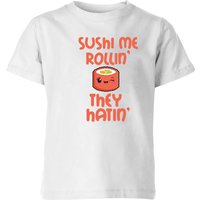 Sushi Me Rollin Kids T-Shirt - White - 5-6 Years - White
Sushi Me Rollin Kids T-Shirt - White - 5-6 Years - White