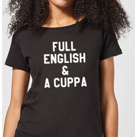 Full English and a Cuppa Women's T-Shirt - Black - 3XL
Full English and a Cuppa Women's T-Shirt - Black - 3XL
