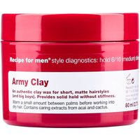Глина-воск для укладки волос «Армия», мужская линия Recipe for Men Army Clay Wax 80 мл
Глина-воск для укладки волос «Армия», мужская линия Recipe for Men Army Clay Wax 80 мл