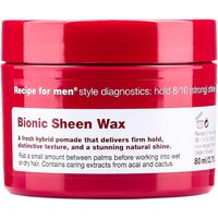 Придающий сияние воск для укладки волос, мужская линия Recipe for Men Bionic Sheen Wax 80 мл
Придающий сияние воск для укладки волос, мужская линия Recipe for Men Bionic Sheen Wax 80 мл