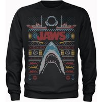 Jaws Fairisle Men's Christmas Sweater - Black - XXL
Jaws Fairisle Men's Christmas Sweater - Black - XXL